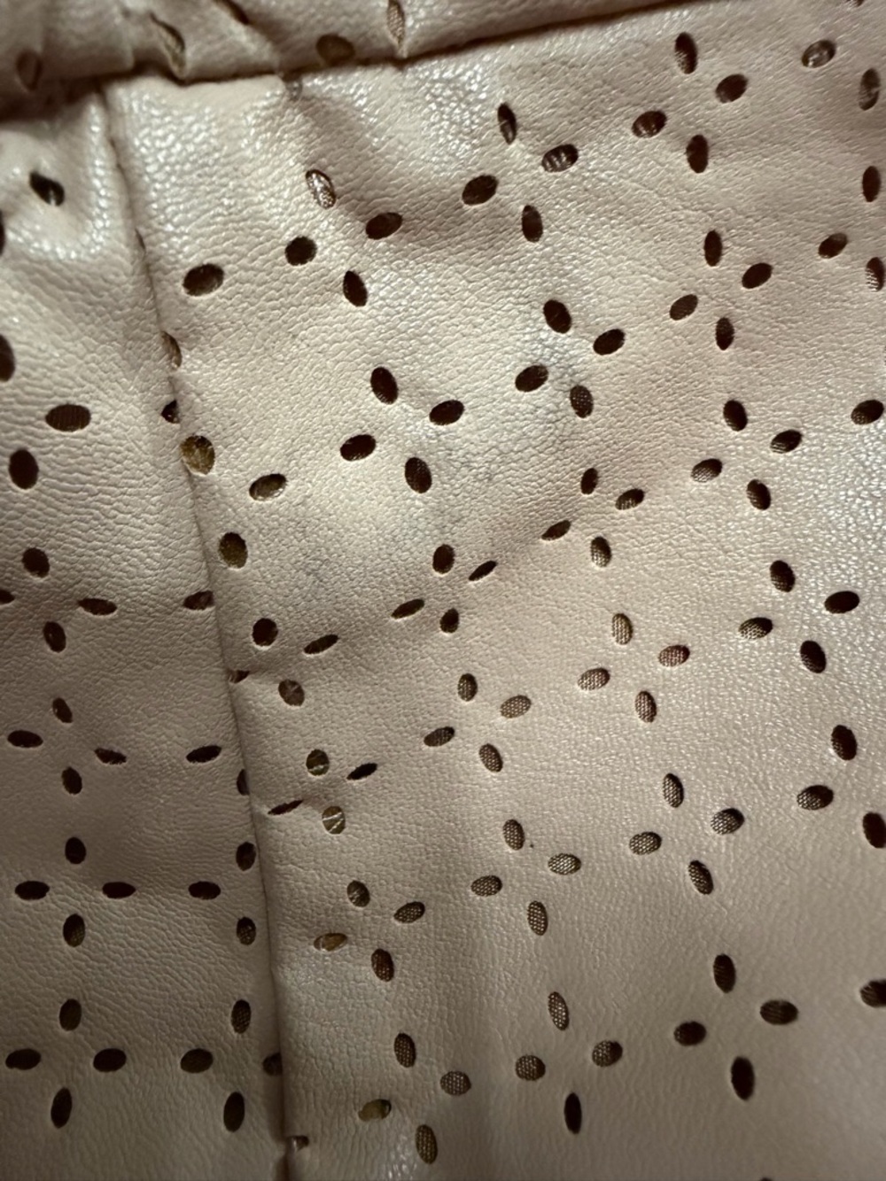 Anthropologie Sunday in Brooklyn Eyelet Mini Swing Skirt Sz 8 Blush Pink/Beige - Picture 7 of 16